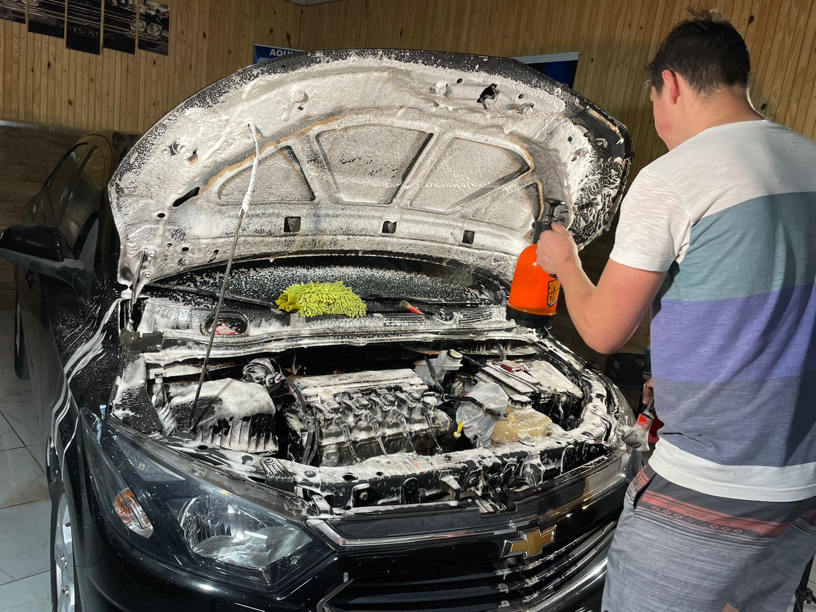 AutoClean para limpeza de motor Magil Clean Higiene de Automóvel