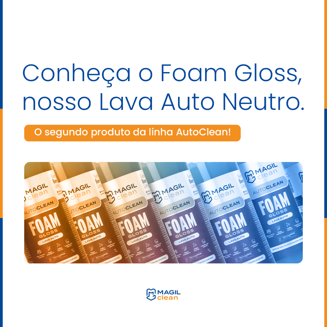 Snowclean Shampoo Automotivo: Foam Gloss - MagilClean - Fabricante de produtos ...