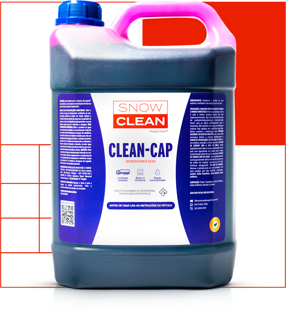 Clean Cap Epmotion Landing Page - SnowClean - MagilClean - Fabricante de produtos para ...